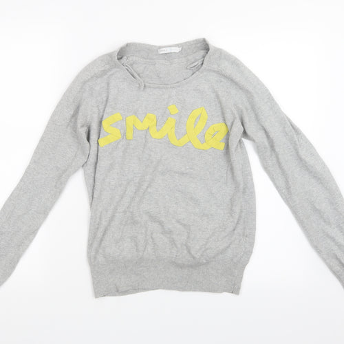 Only Womens Grey   Pullover Jumper Size M
