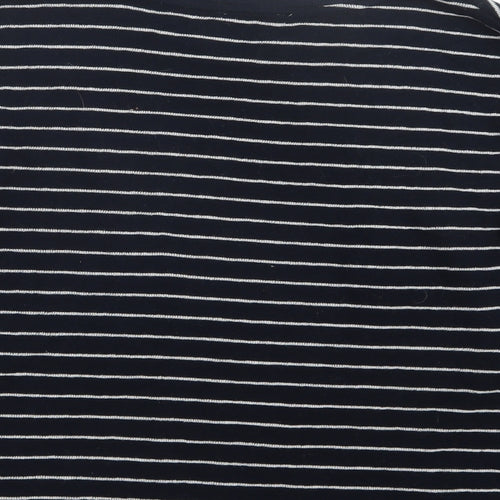 EDC Womens Blue Striped Knit Pullover Jumper Size XL