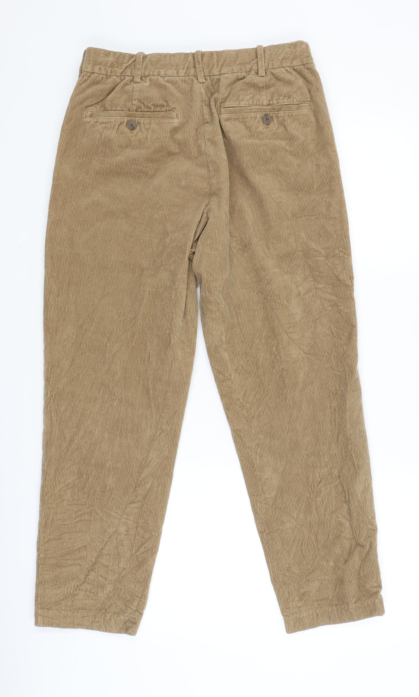 Preworn Womens Brown   Trousers  Size 8 L25.5 in