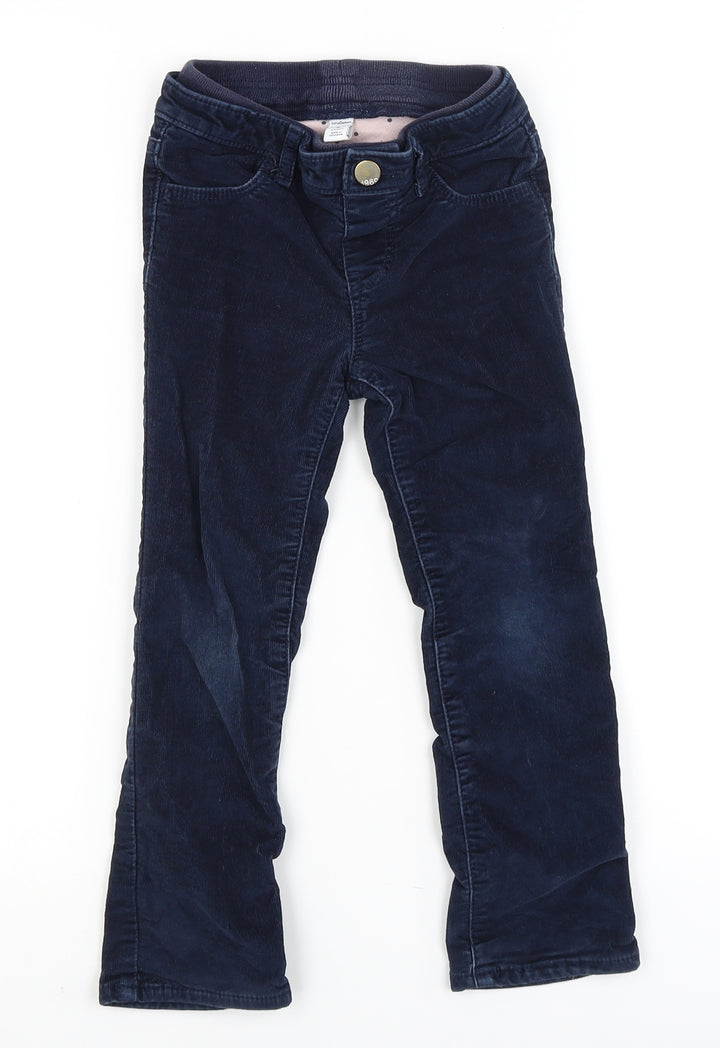 Baby Gap Girls Blue Capri Trousers Size 5 Years