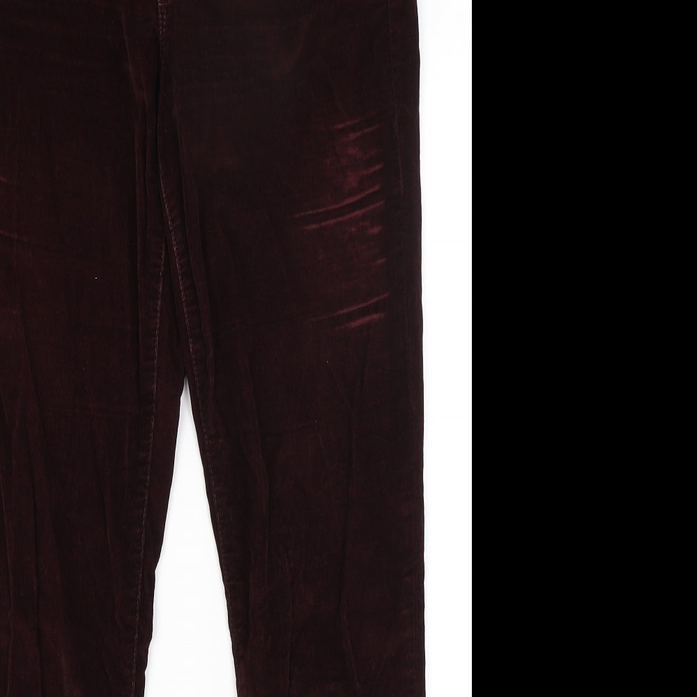 Gap Womens Red   Jegging Trousers Size 12 L28 in