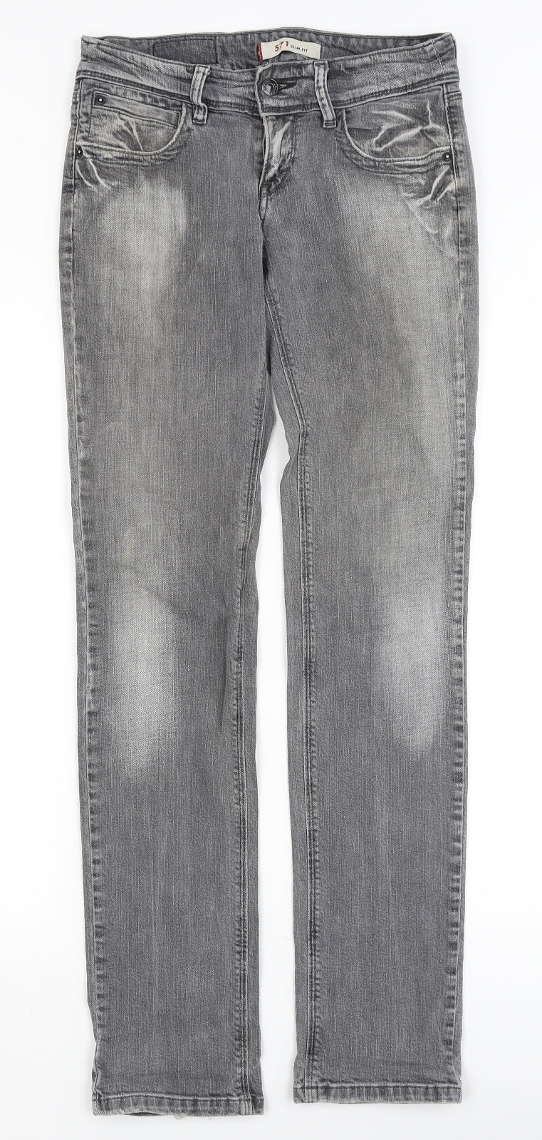 Levi Mens Grey   Skinny Jeans Size 30 L31 in