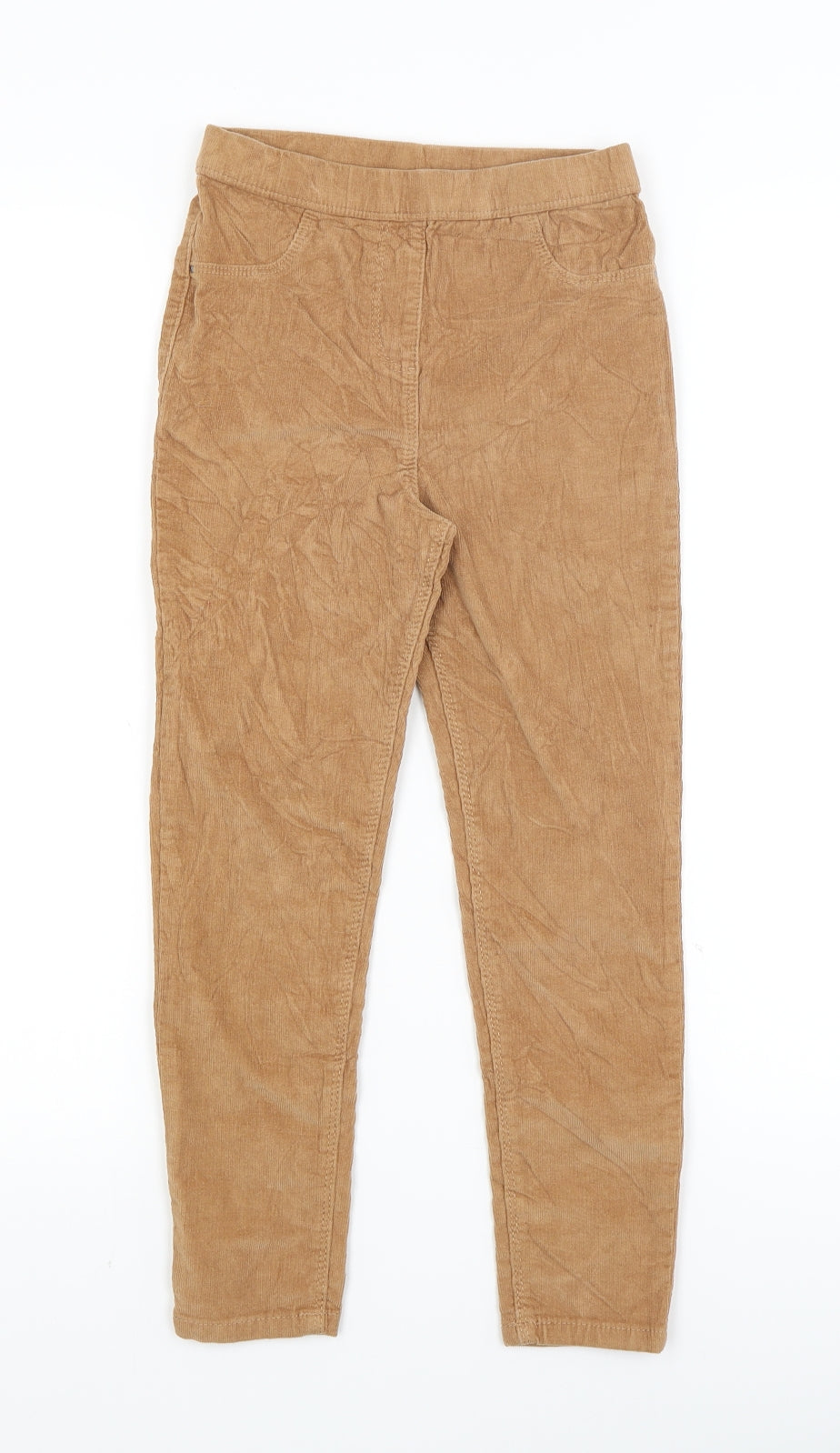 George Girls Brown   Chino Trousers Size 7-8 Years