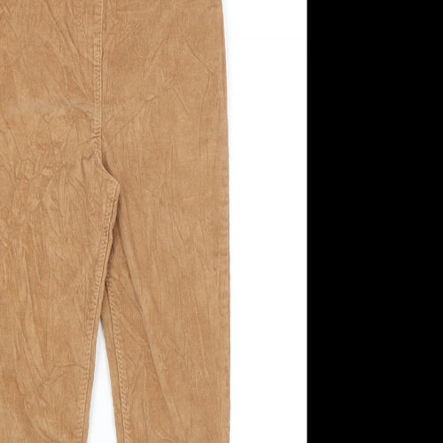 George Girls Brown   Chino Trousers Size 7-8 Years