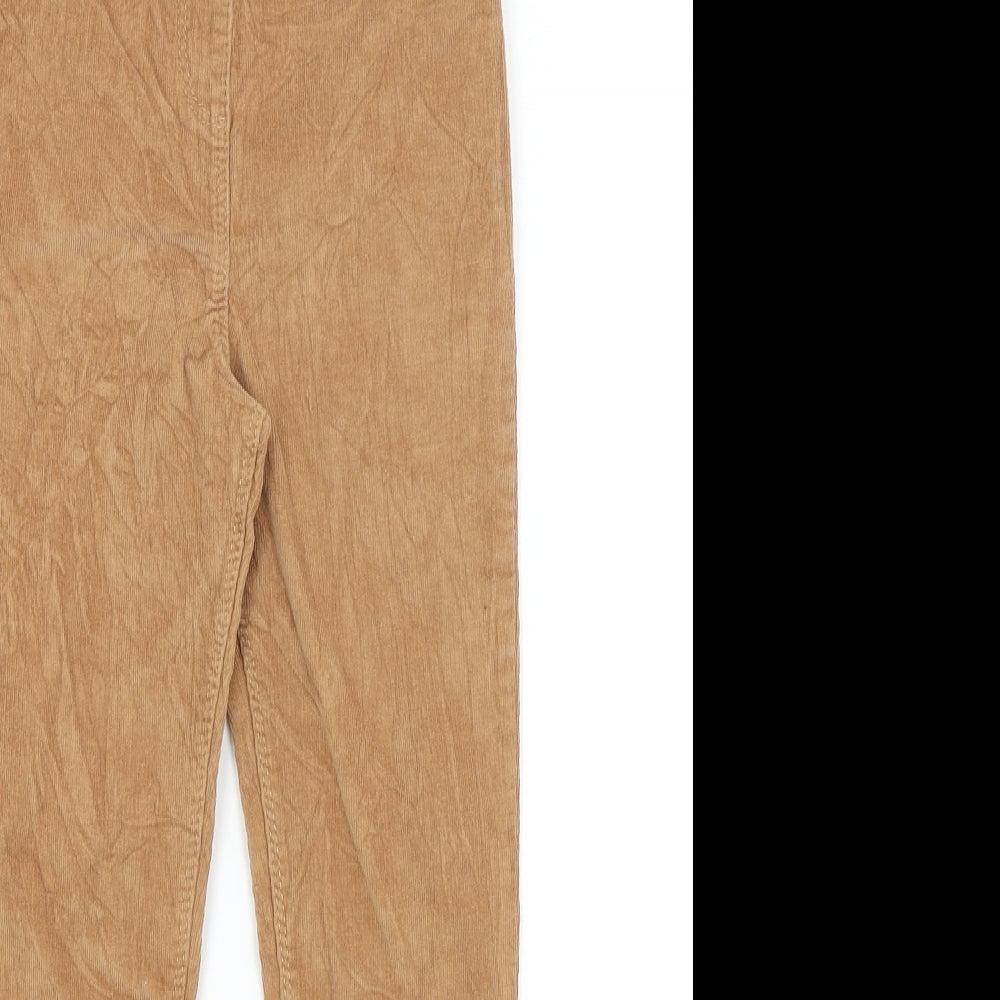 George Girls Brown   Chino Trousers Size 7-8 Years