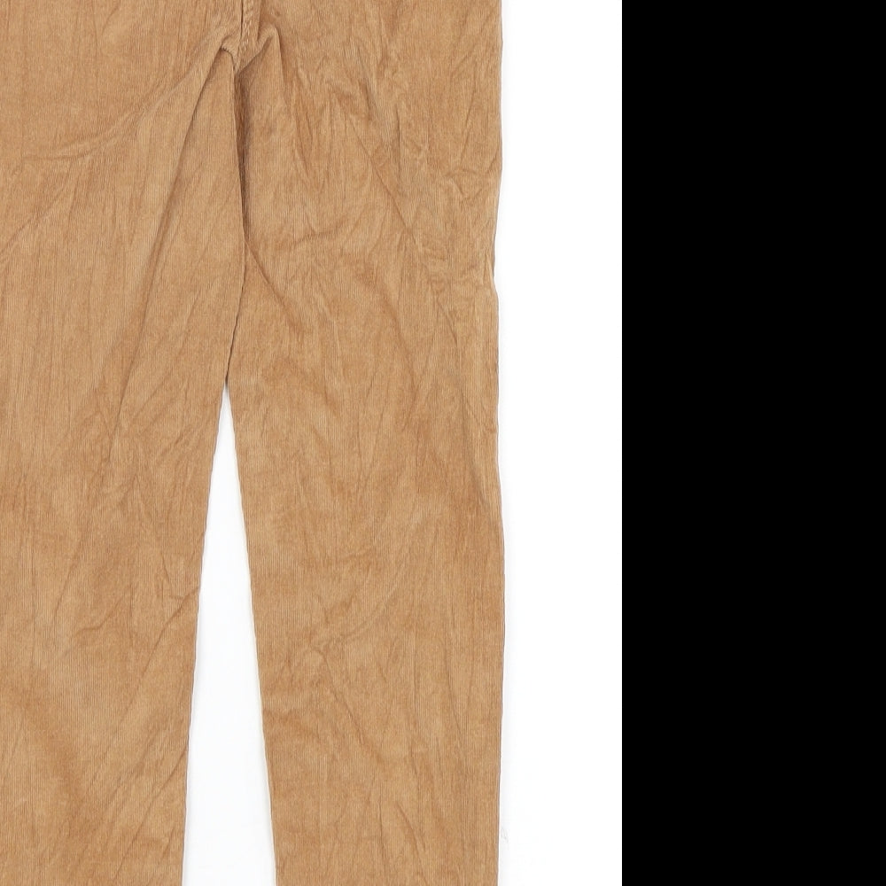 George Girls Brown   Chino Trousers Size 7-8 Years