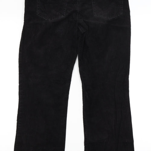 Marks and Spencer Womens Black   Trousers  Size 10 L27 in