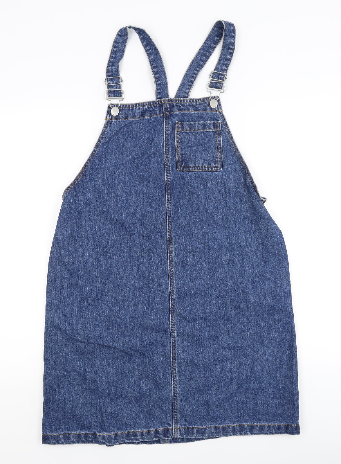 TU Womens Blue   Pinafore/Dungaree Dress  Size 12