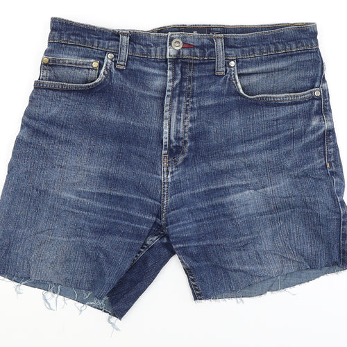 Blue Harbour Mens Blue   Bermuda Shorts Size 32 in