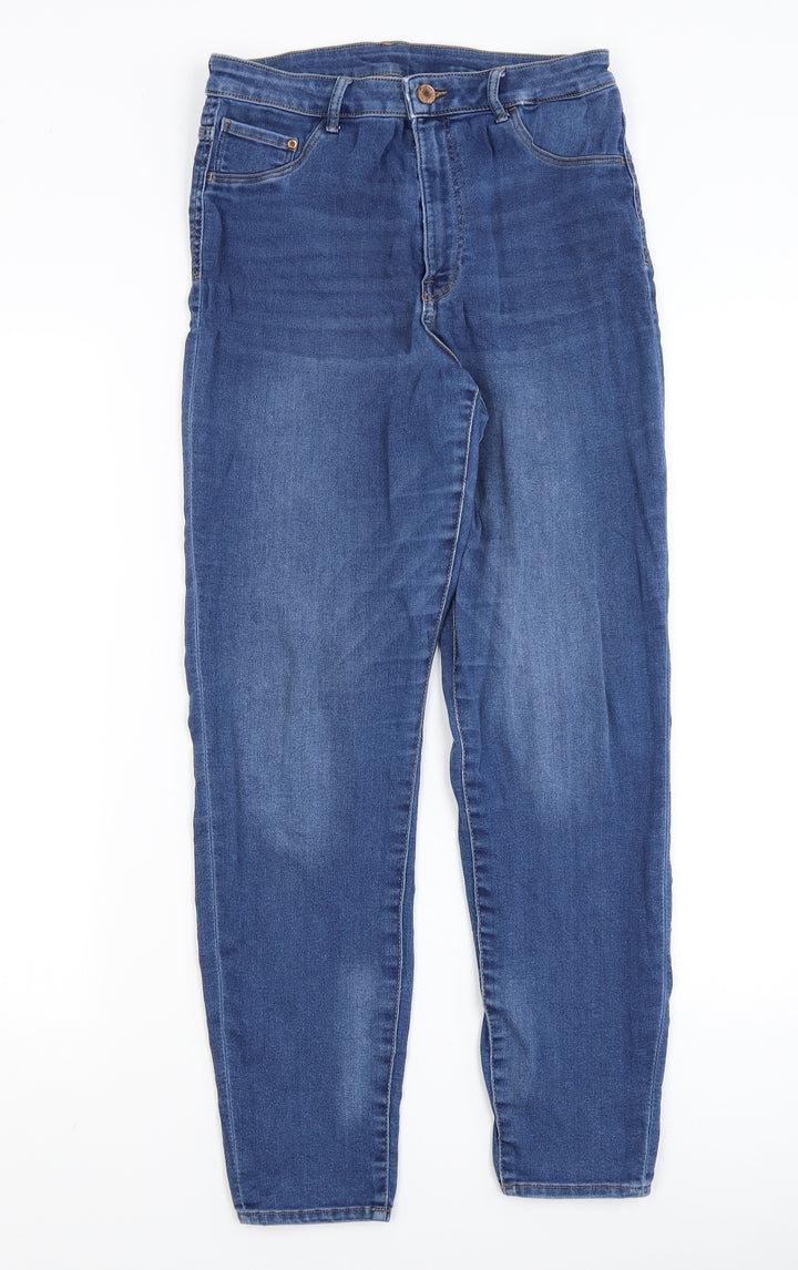 H&M Womens Blue   Jegging Jeans Size 10 L25 in