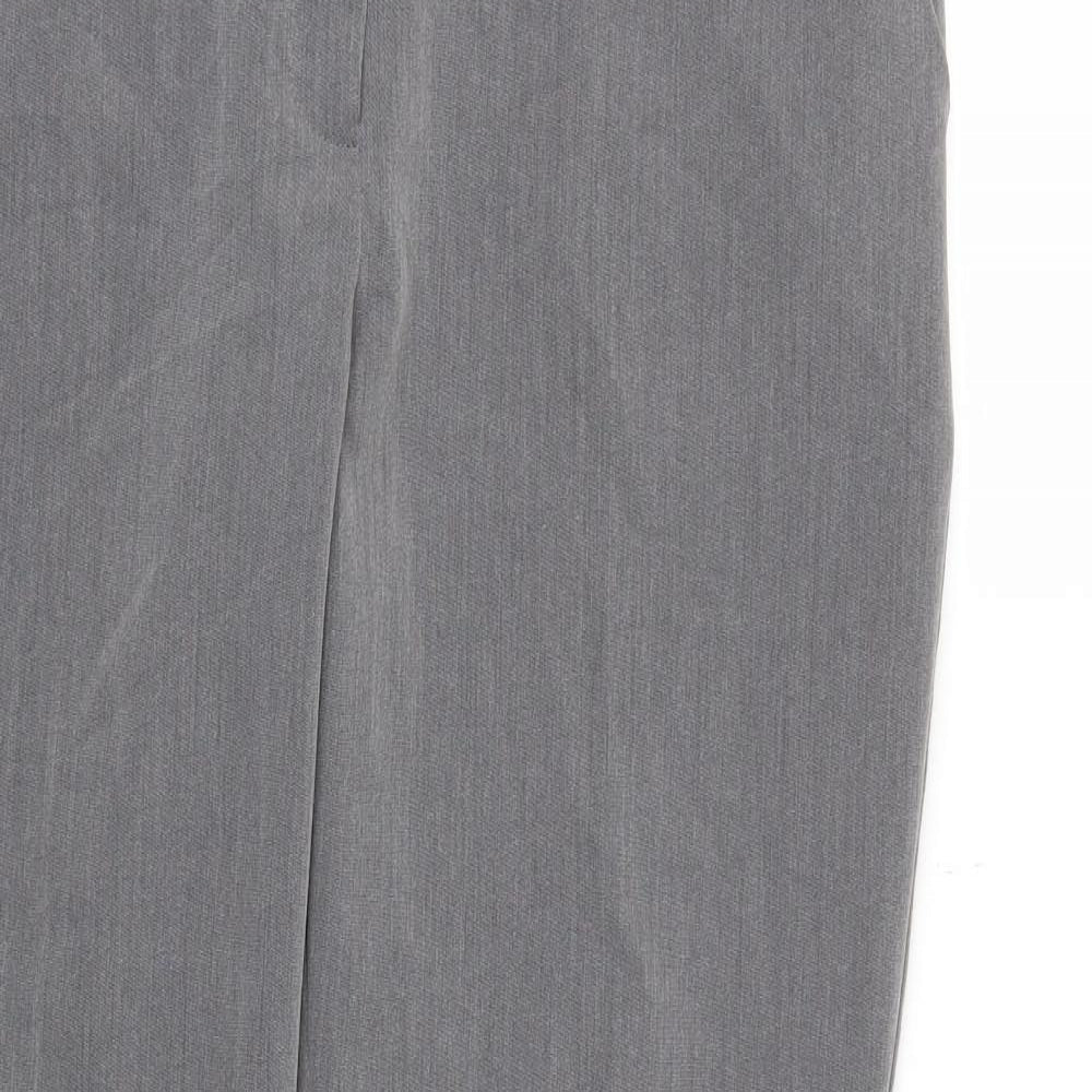 Dorothy Perkins Womens Grey   Trousers  Size 10 L28 in