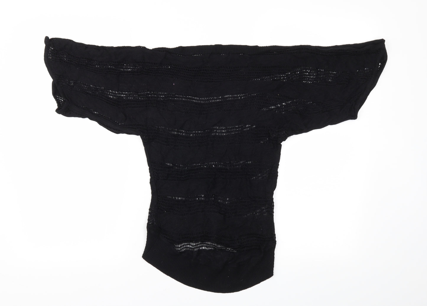 apicot Womens Black   Basic T-Shirt Size XS
