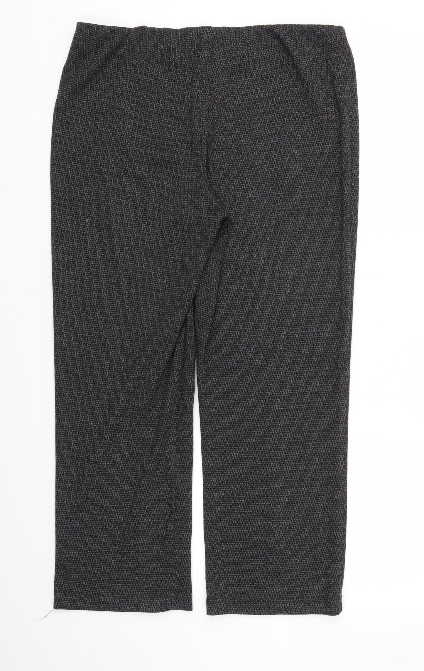 BM Womens Grey   Trousers  Size 14 L24 in