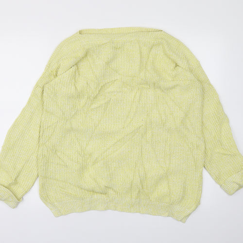 M&S Womens Yellow   Pullover Jumper Size M