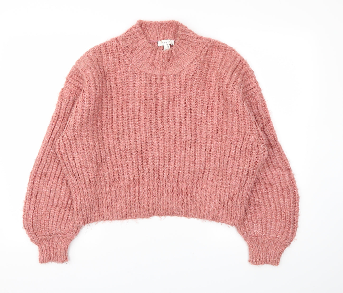 Topshop Womens Pink   Pullover Jumper Size XS