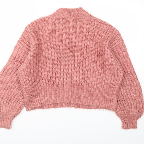 Topshop Womens Pink   Pullover Jumper Size XS