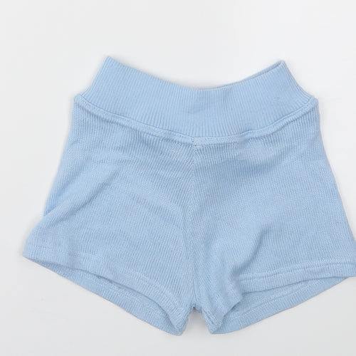 Preworn Girls Blue   Cut-Off Shorts Size S
