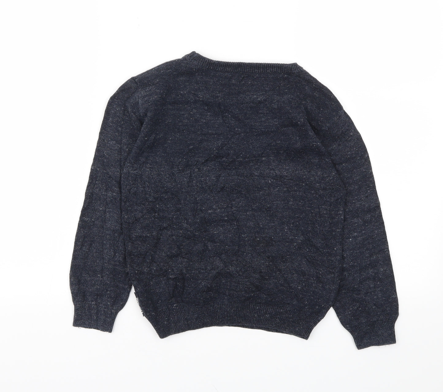 Primark Boys Blue   Pullover Sweatshirt Size 6-7 Years
