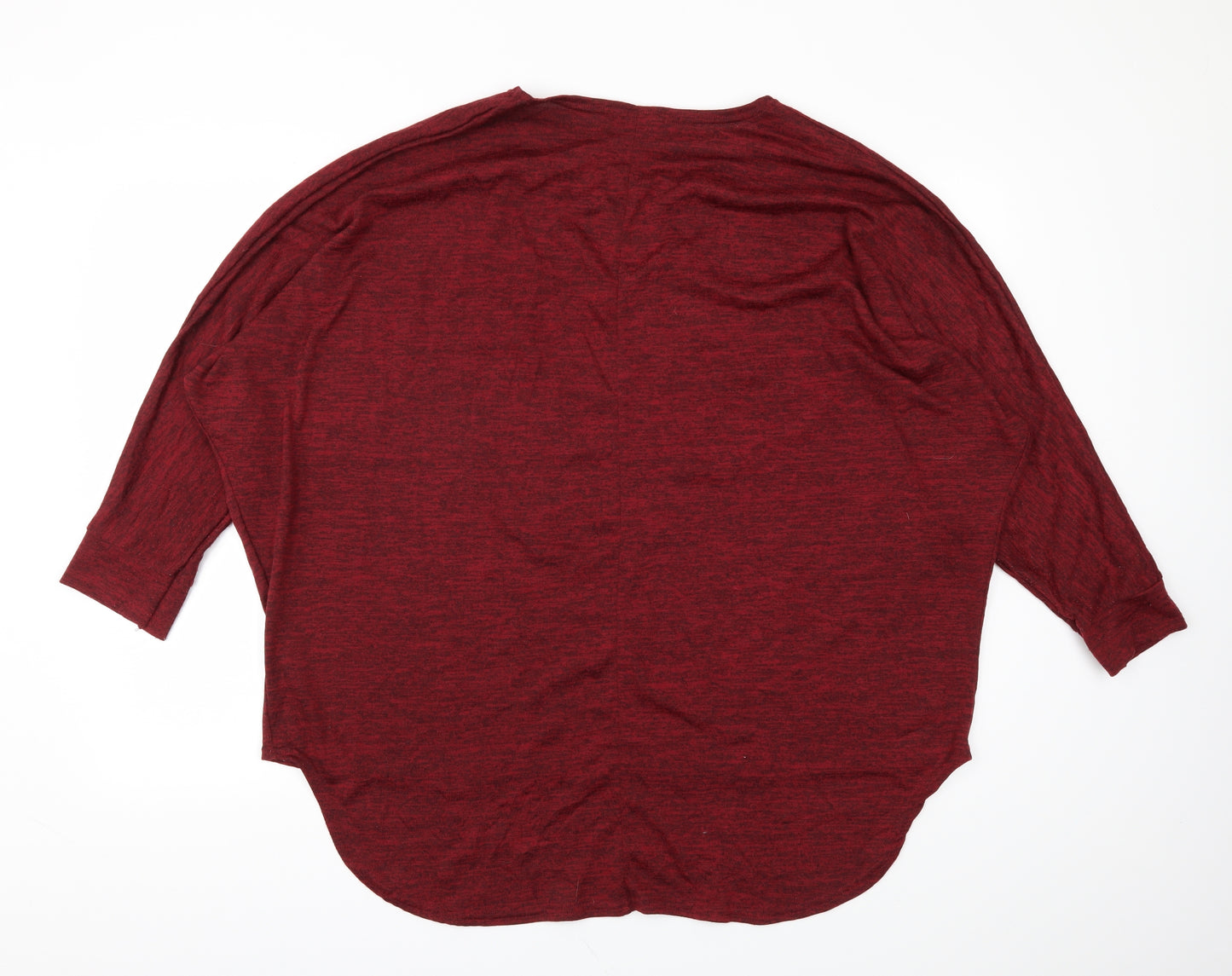 FEELING  Womens Red   Pullover Jumper Size L