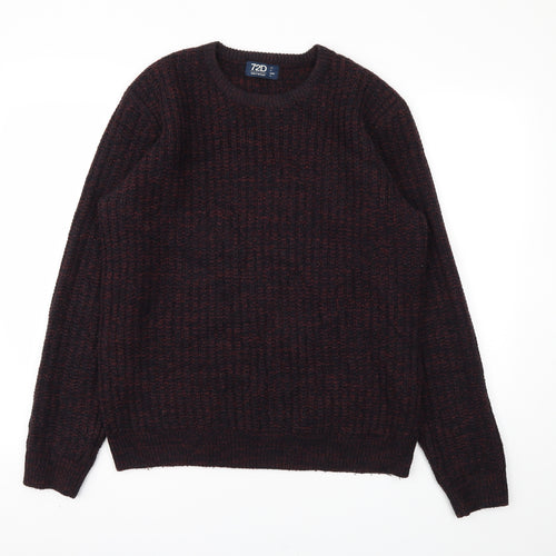 72D Mens Red   Pullover Jumper Size L