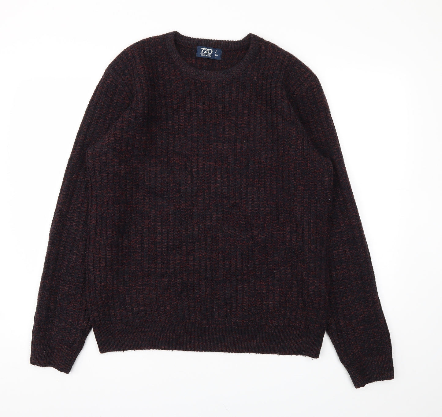 72D Mens Red   Pullover Jumper Size L