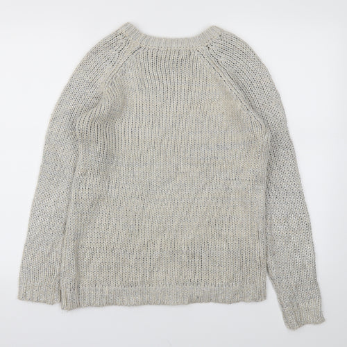 GLASSONS  Womens Grey   Pullover Jumper Size L