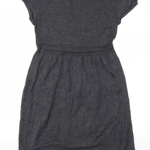 S Oliver Womens Grey   Jumper Dress  Size 14