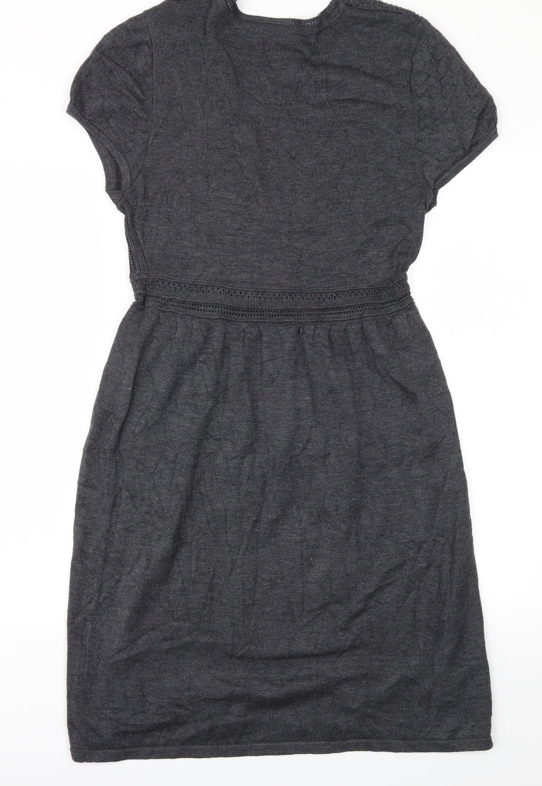 S Oliver Womens Grey   Jumper Dress  Size 14
