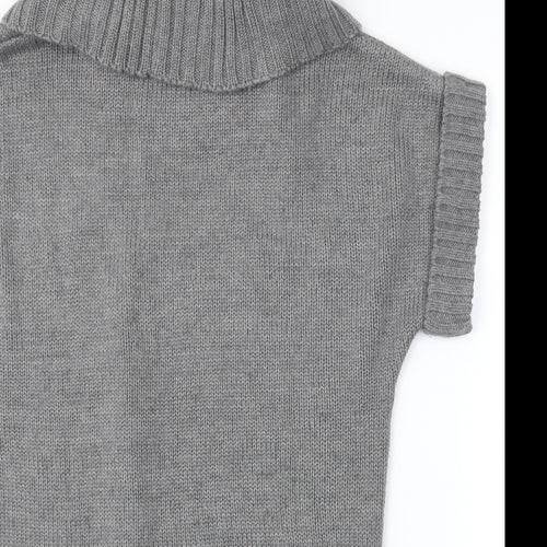 H&M Womens Grey   Jumper Dress  Size M