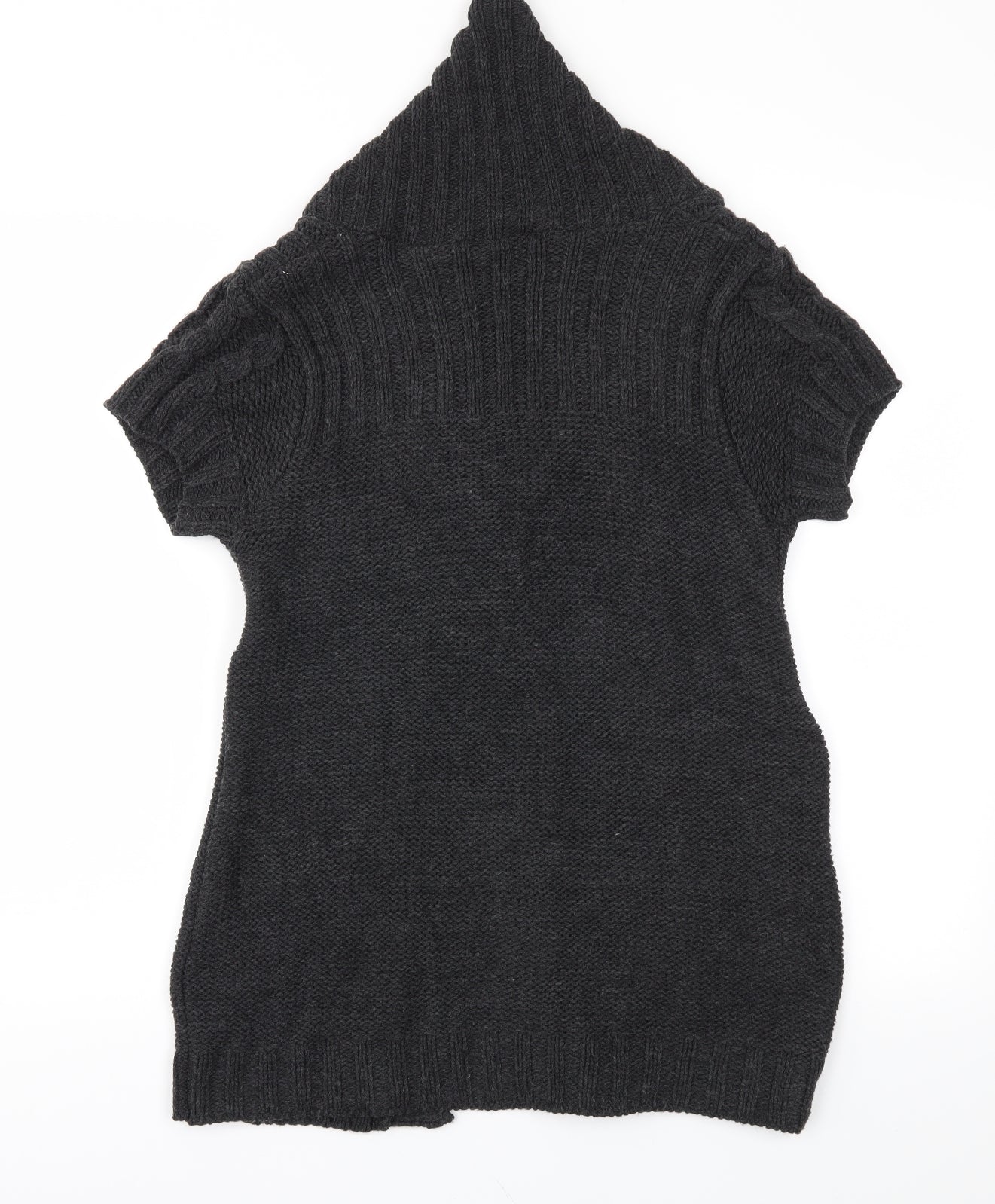 Dorothy Perkins Womens Grey   Cardigan Jumper Size 6