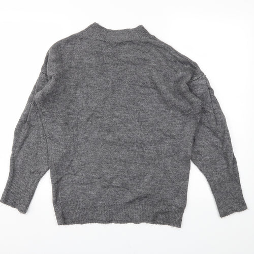 Dorothy Perkins Womens Grey   Pullover Jumper Size 8