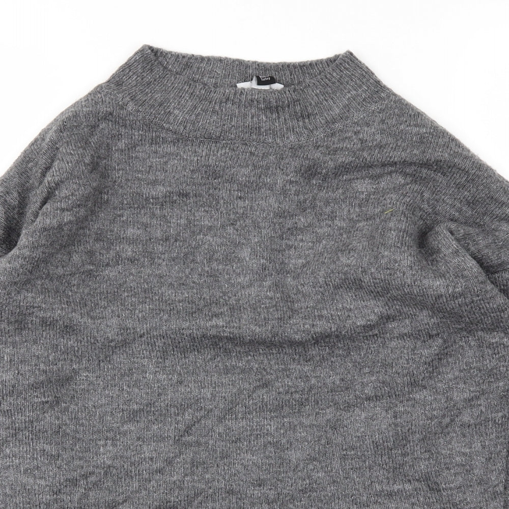 Dorothy Perkins Womens Grey   Pullover Jumper Size 8