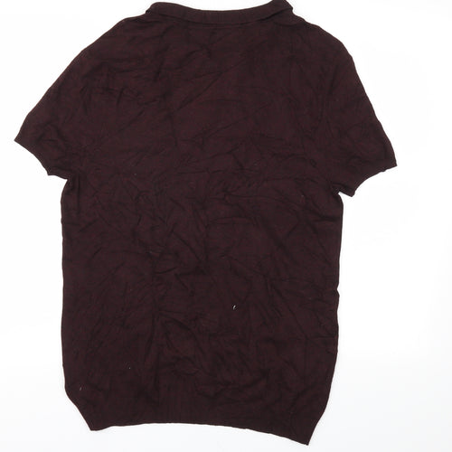 ZARA Man Mens Red    T-Shirt Size M