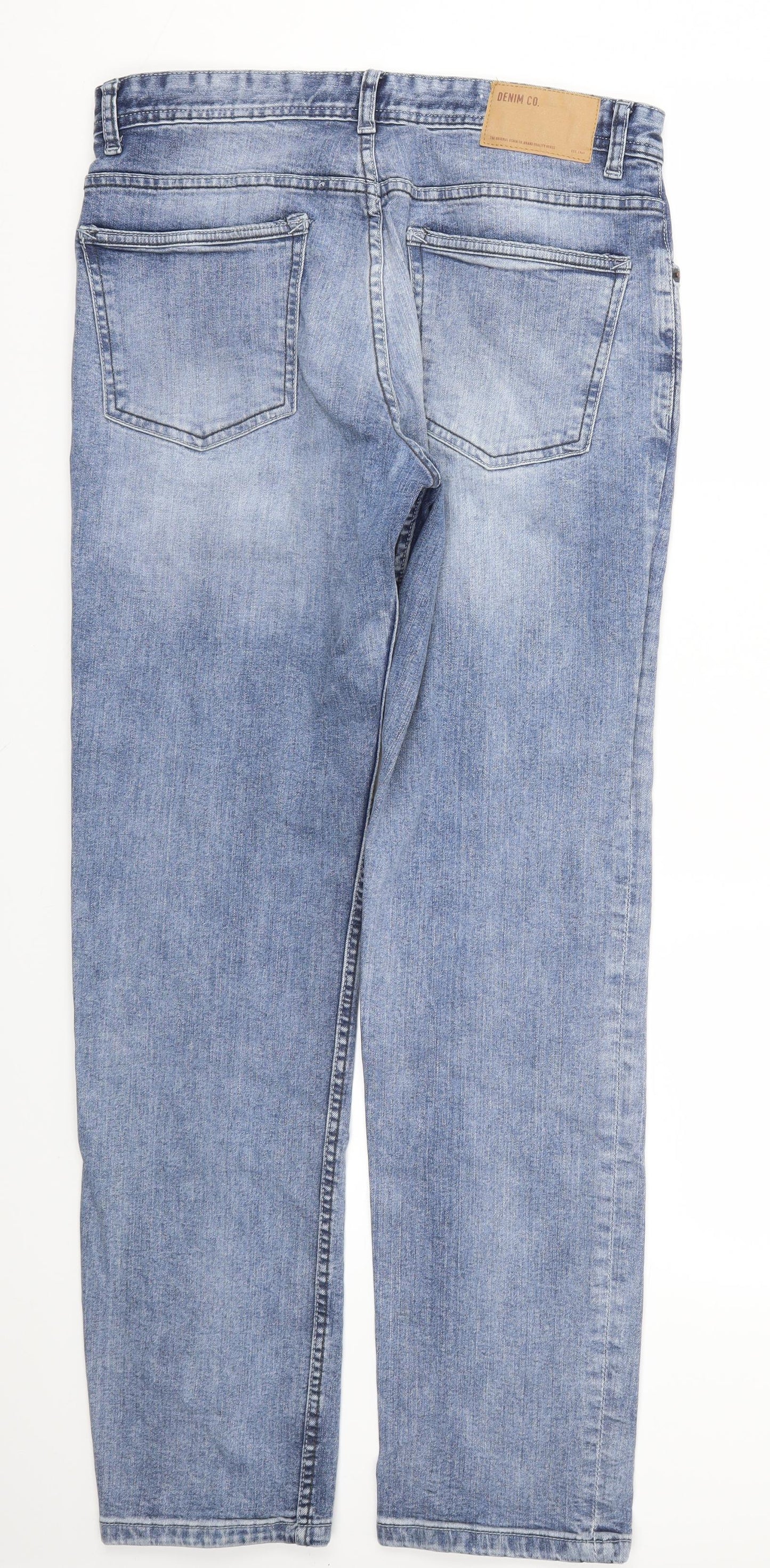 denim &co  Mens Blue   Straight Jeans  L32 in