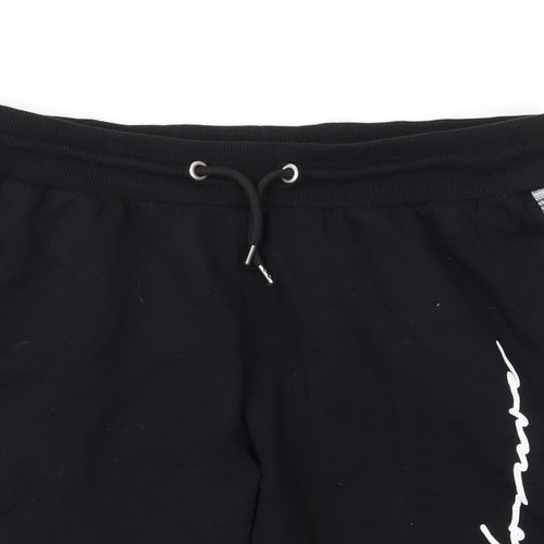Closure London Mens Black   Sweat Shorts Size 34