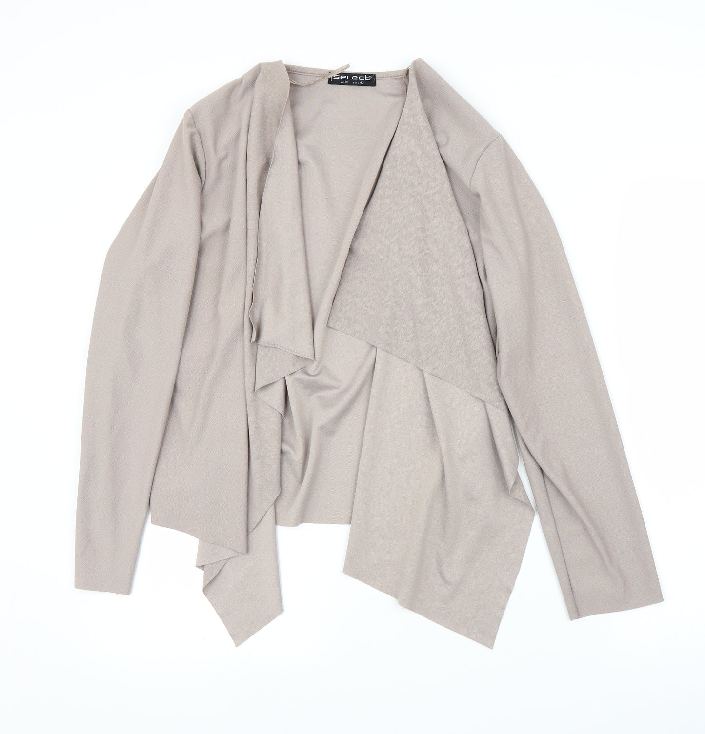 Select Womens Beige   Cardigan Jumper Size 14