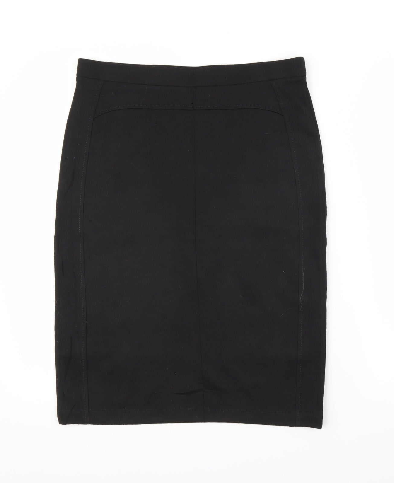 M&S Womens Black   Straight & Pencil Skirt Size 12