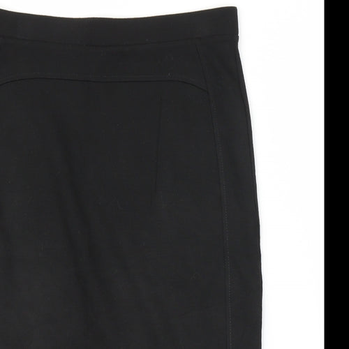 M&S Womens Black   Straight & Pencil Skirt Size 12