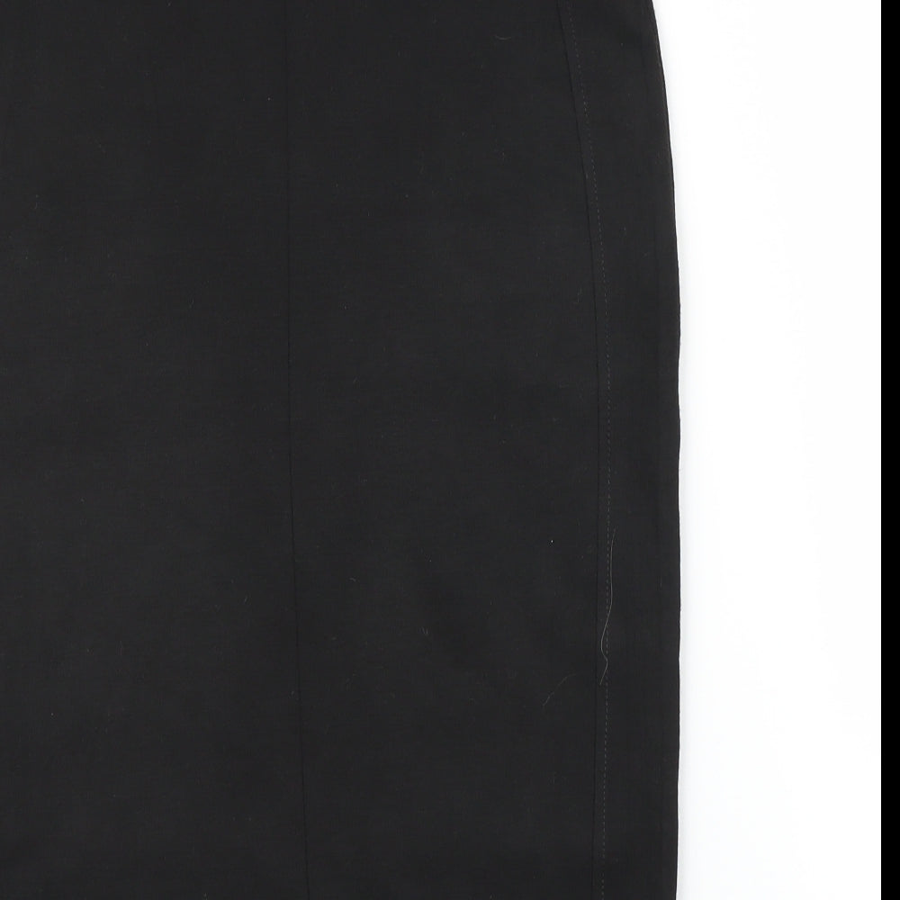 M&S Womens Black   Straight & Pencil Skirt Size 12