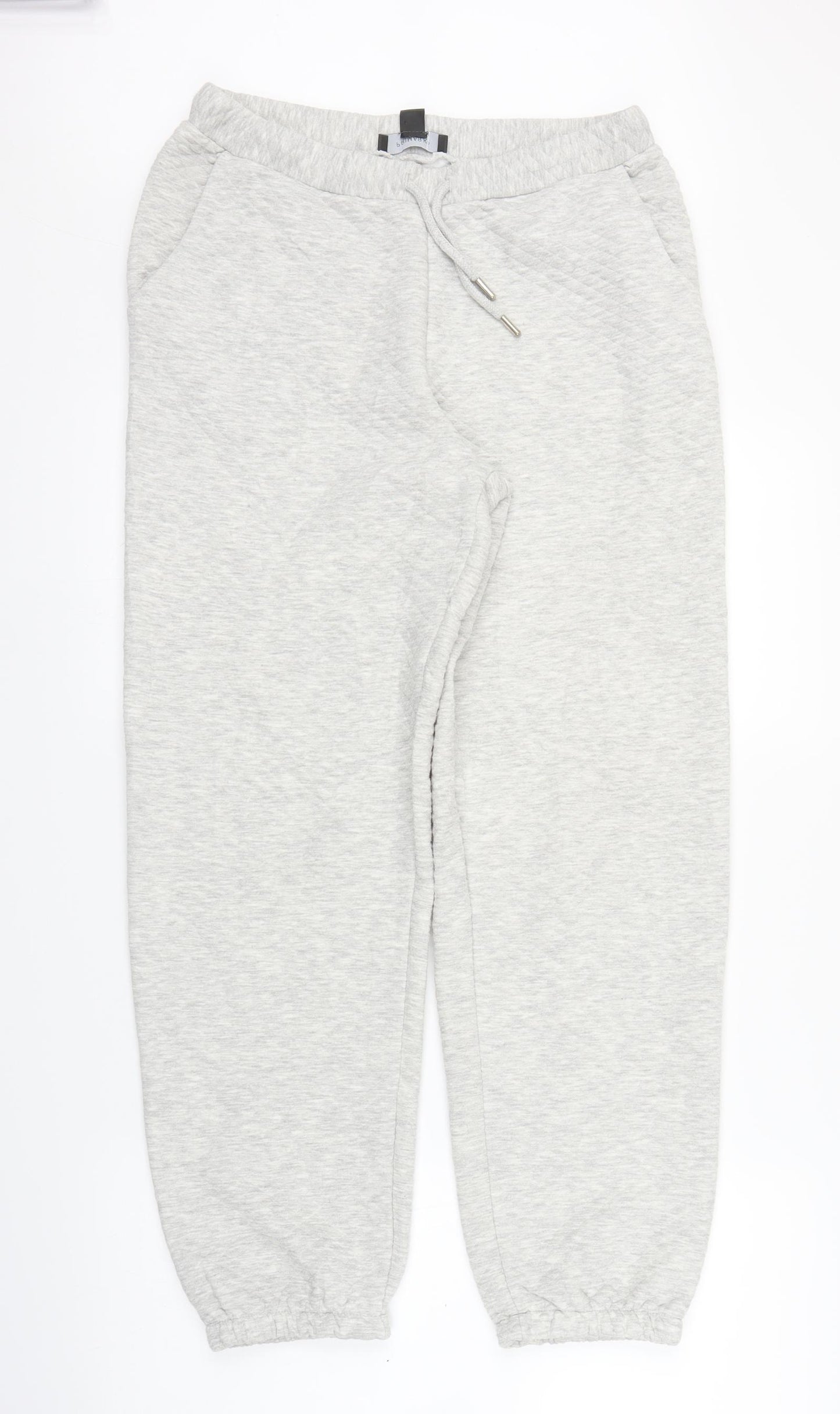 Primark Mens Grey   Sweatpants Trousers Size XS L24 in - Quilted