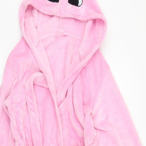 Lily & Dan Girls Pink   Capri Robe Size 9-10 Years  - Unicorn