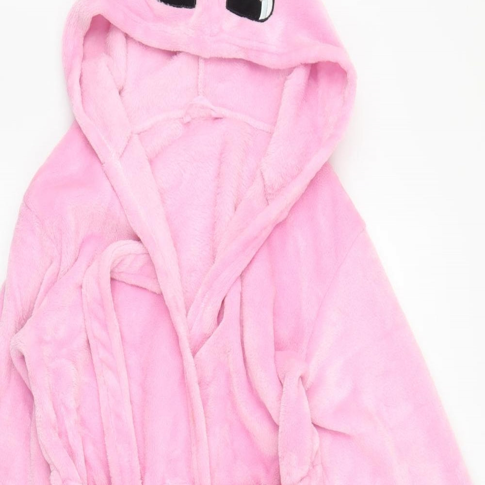 Lily & Dan Girls Pink   Capri Robe Size 9-10 Years  - Unicorn