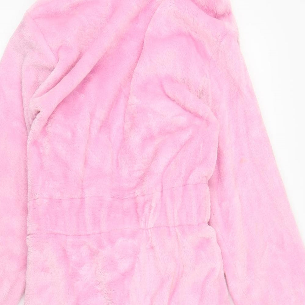 Lily & Dan Girls Pink   Capri Robe Size 9-10 Years  - Unicorn