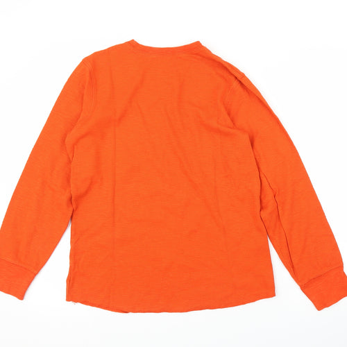 Gap Boys Orange   Pullover Jumper Size 2XL