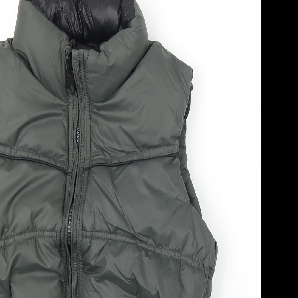 Zara Boys Green   Gilet Jacket Size 9 Years  - Puffer