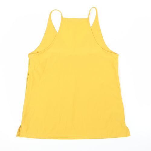 New Look Womens Yellow   Basic Blouse Size 12