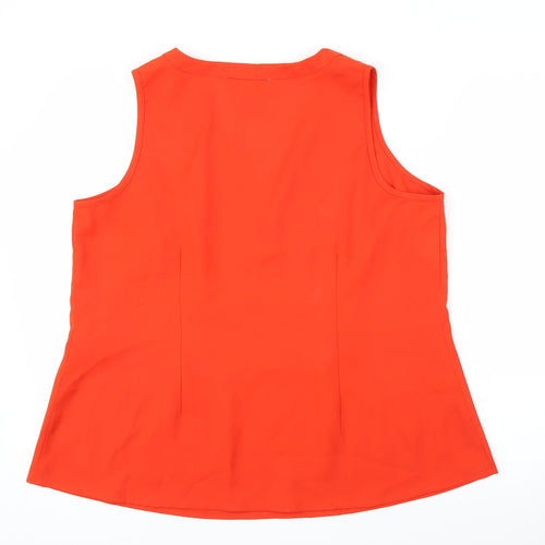 Capsule Womens Red   Basic Blouse Size 18