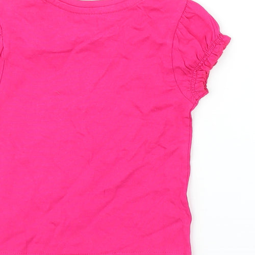 Studio Girls Pink   Basic T-Shirt Size 12-18 Months