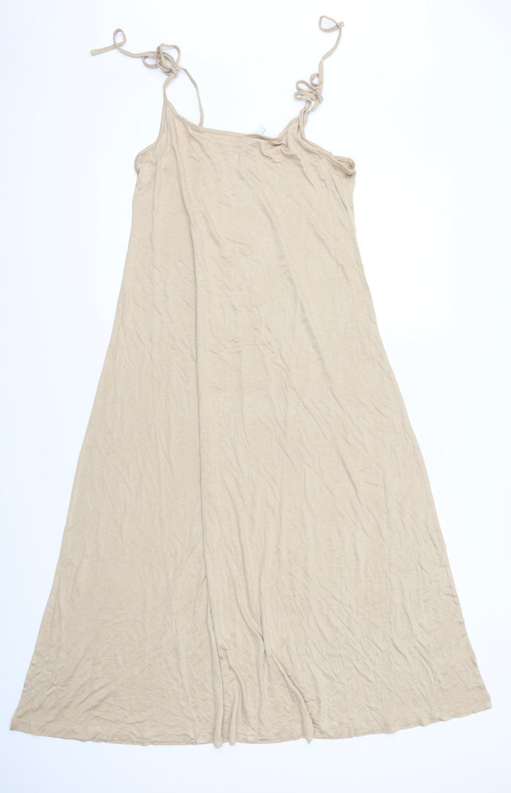 H&M Womens Beige   A-Line  Size L