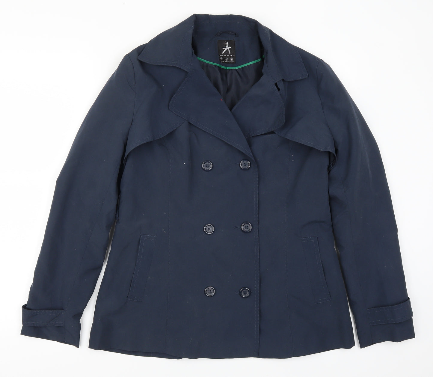 Atmosphere Womens Blue   Jacket Coat Size 12